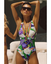 Oil Painting Of Calla Lilies Print Swimsuit Set(s)