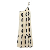 Ethnic One Shoulder Printed Dress