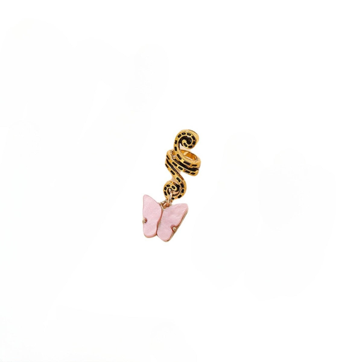 Resin Butterfly Pendant Hair Accessory