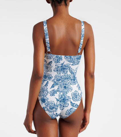 Bandeau Color Block Swimsuit Set(s)	