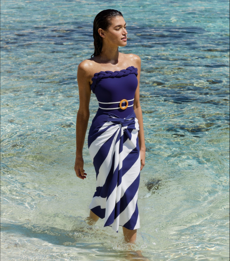 Contexture Color Blocking Swimsuit Set(s)	