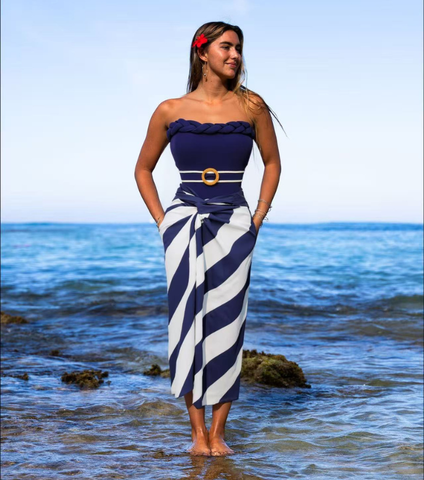 Contexture Color Blocking Swimsuit Set(s)	