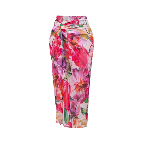 Flowers In Full Bloom Print Swimsuit Set(s)