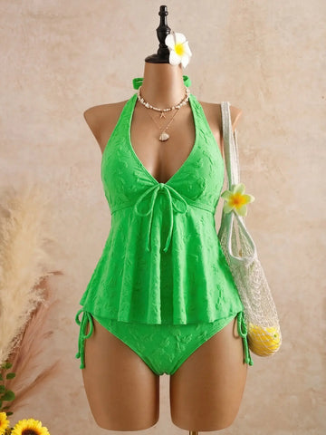 Flattering Tankini Set for Women – Comfortable & Stylish Two-Piece Swimwear