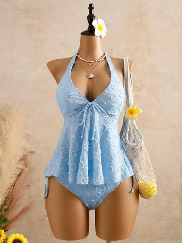 Flattering Tankini Set for Women – Comfortable & Stylish Two-Piece Swimwear