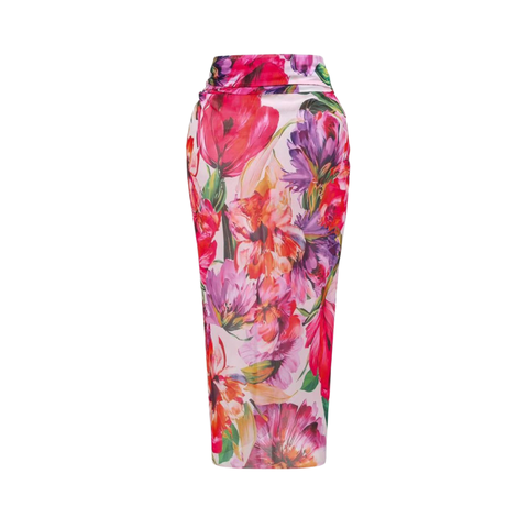 Flowers In Full Bloom Print Swimsuit Set(s)