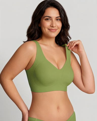 Lifting Wire-Free Antibacterial Jelly Bra