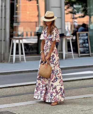 Ruffle Vacation Dress