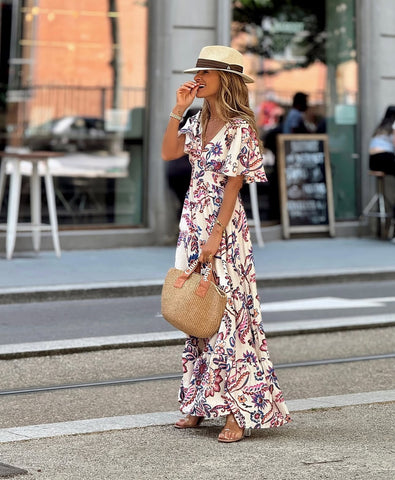 Ruffle Vacation Dress