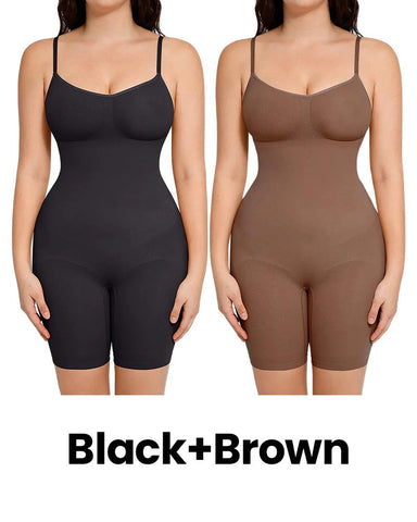 Vibecurve® Seamless Bodysuits Tummy Control Body Shaper (2 pack)	