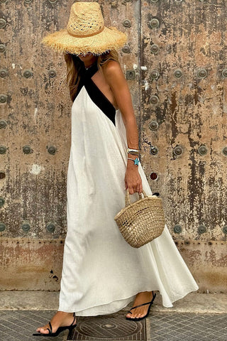 Halter Backless Dress