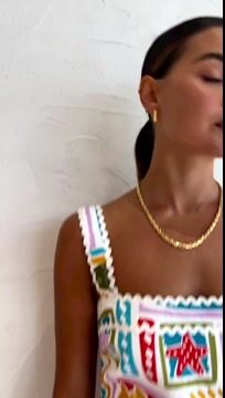 Sling Bandeau Printed Dress