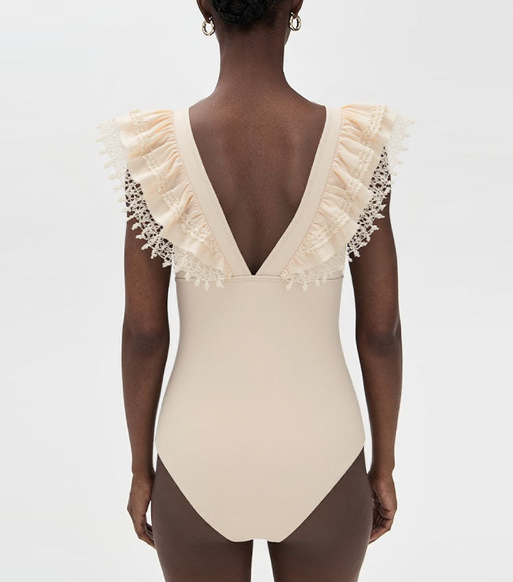 Ruffle Lace Swimsuit Set(s)	