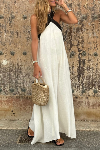 Halter Backless Dress