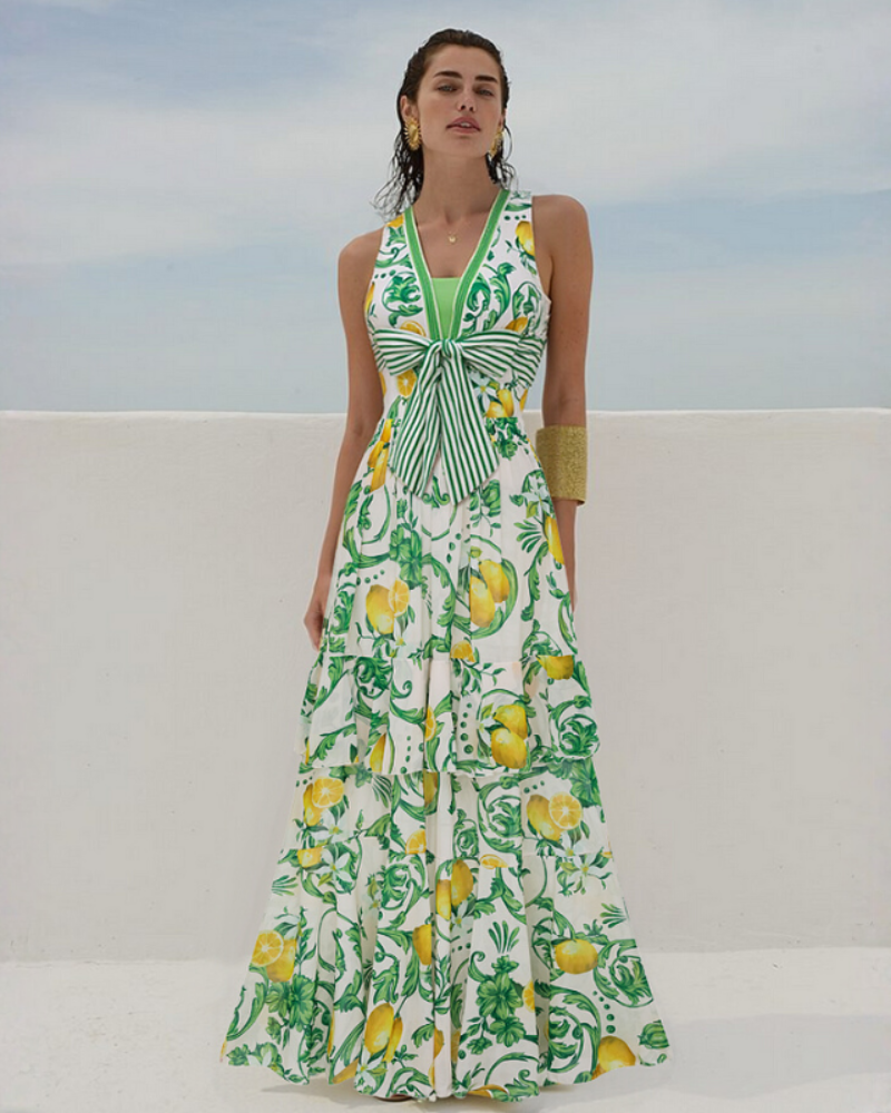 Lemon One Piece Swimsuit and Skirt or Shorts	