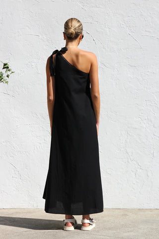 Oblique Shoulder Dress