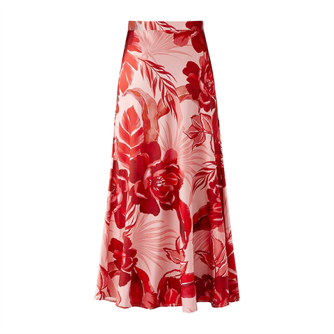 Red Peony Print Swimsuit Set(s)