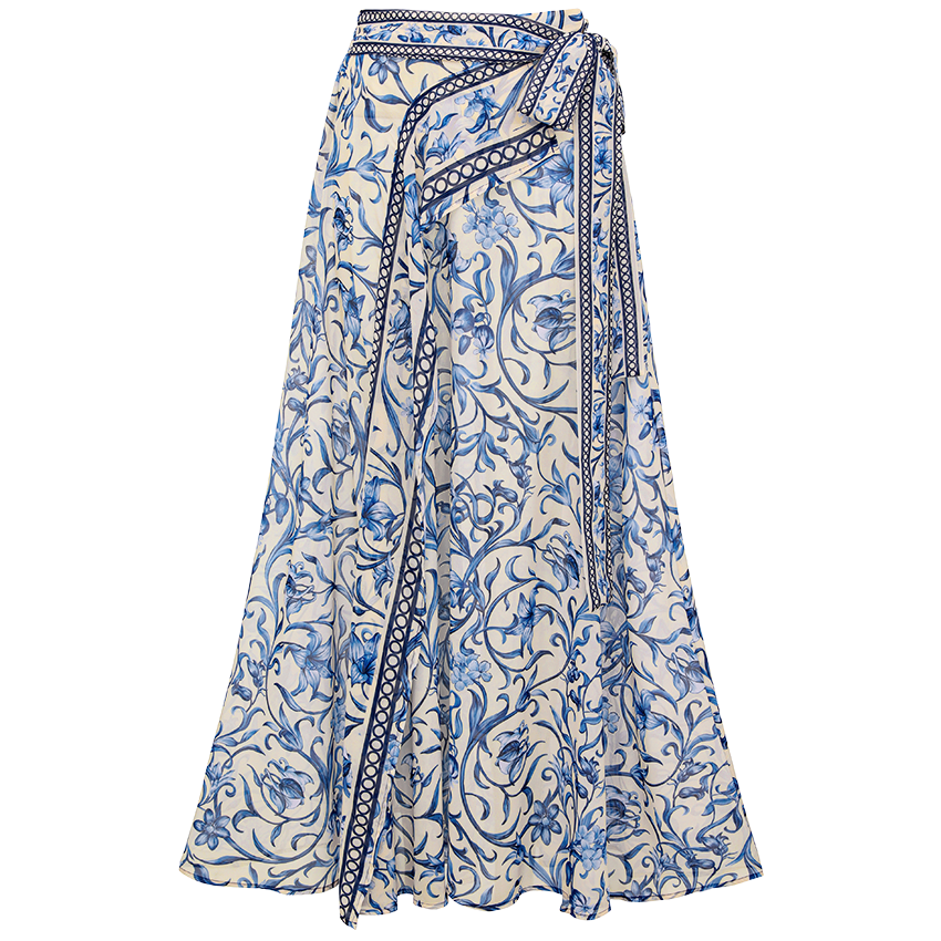 Long-sleeved Lily Printed Swimsuit Set(s)	