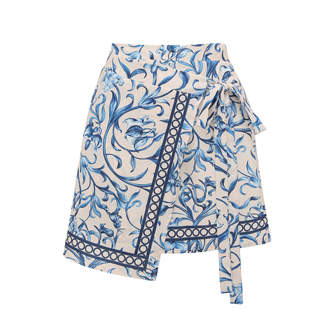 Bowknot Lily Printed Swimsuit Set(s)	