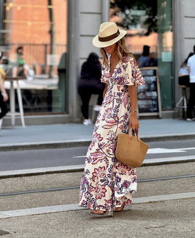 Ruffle Vacation Dress