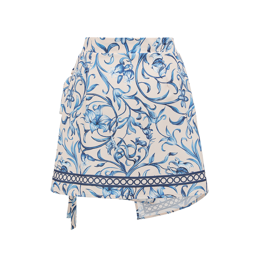Long-sleeved Lily Printed Swimsuit Set(s)	
