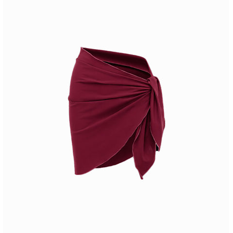 Bandeau Solid Color Swimsuit Set(s)