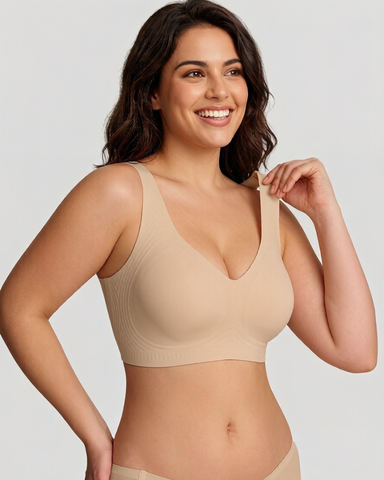 Lifting Wire-Free Antibacterial Jelly Bra