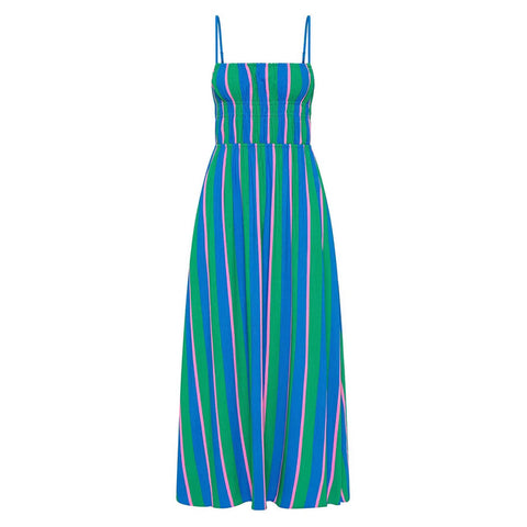 Sling Striped Print Dress