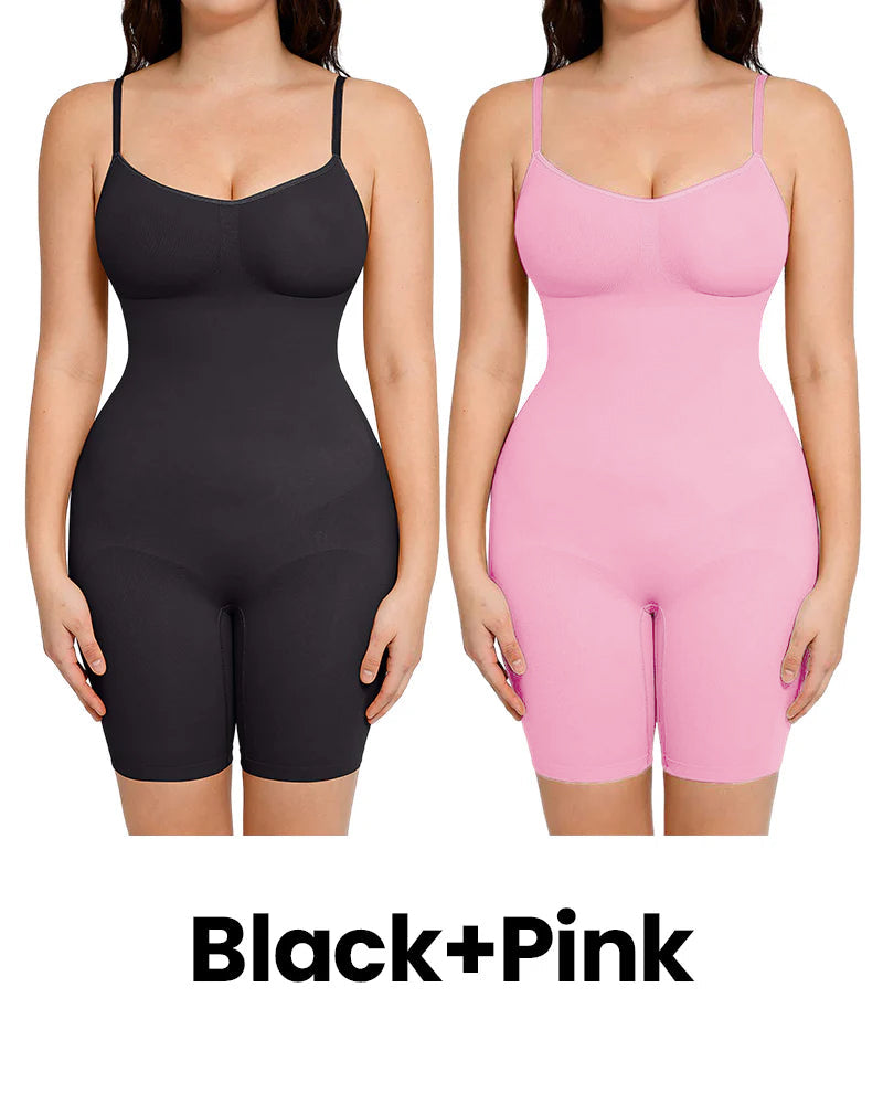 Vibecurve® Seamless Bodysuits Tummy Control Body Shaper (2 pack)	