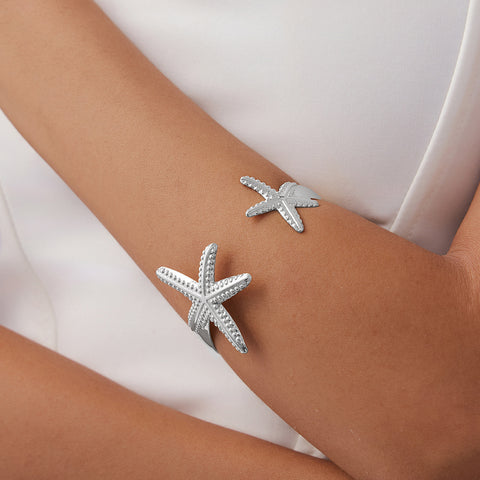 Beach Starfish Open Adjustable Armband Bracelet