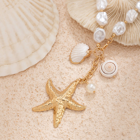 Multi-layered Shell Necklace