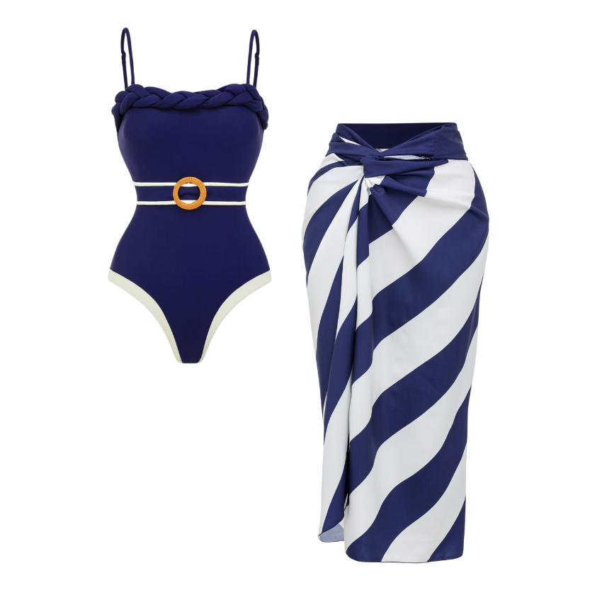 Contexture Color Blocking Swimsuit Set(s)	