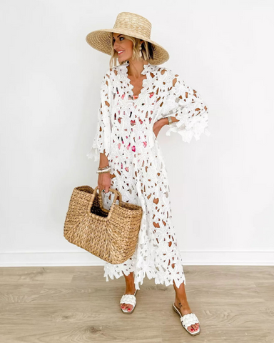 Beach Lace Cover Up