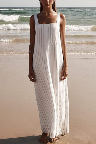 Striped Print Dress