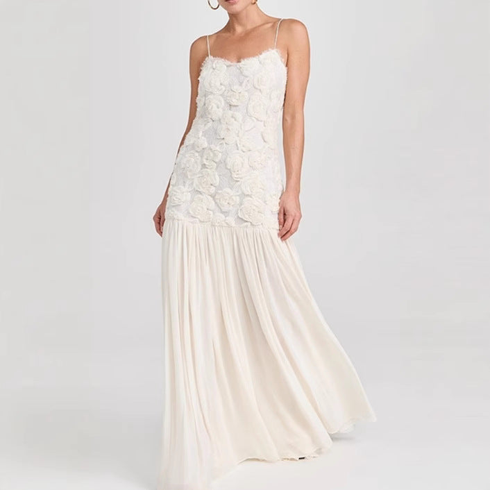 Sling 3D Flower Dress