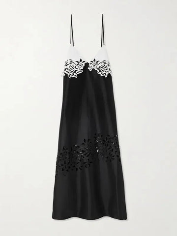 Cutout Color Block Dress
