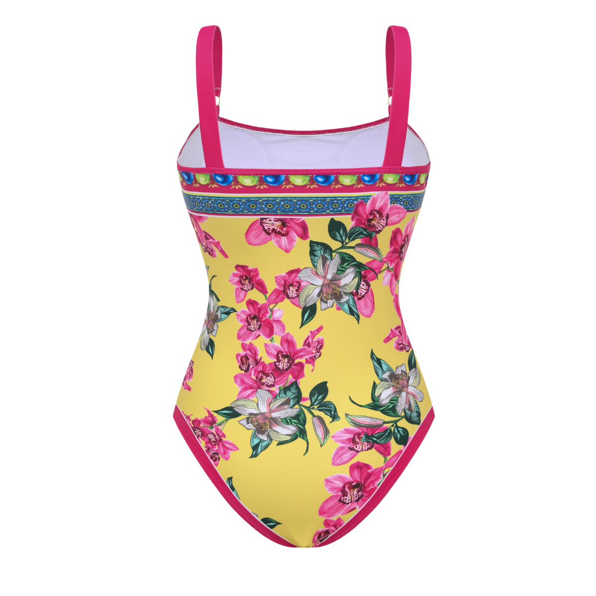 Orchid Print One Piece purple	