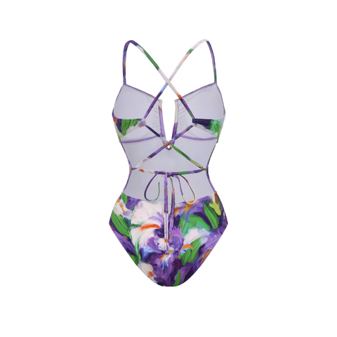 Oil Painting Of Calla Lilies Print Swimsuit Set(s)