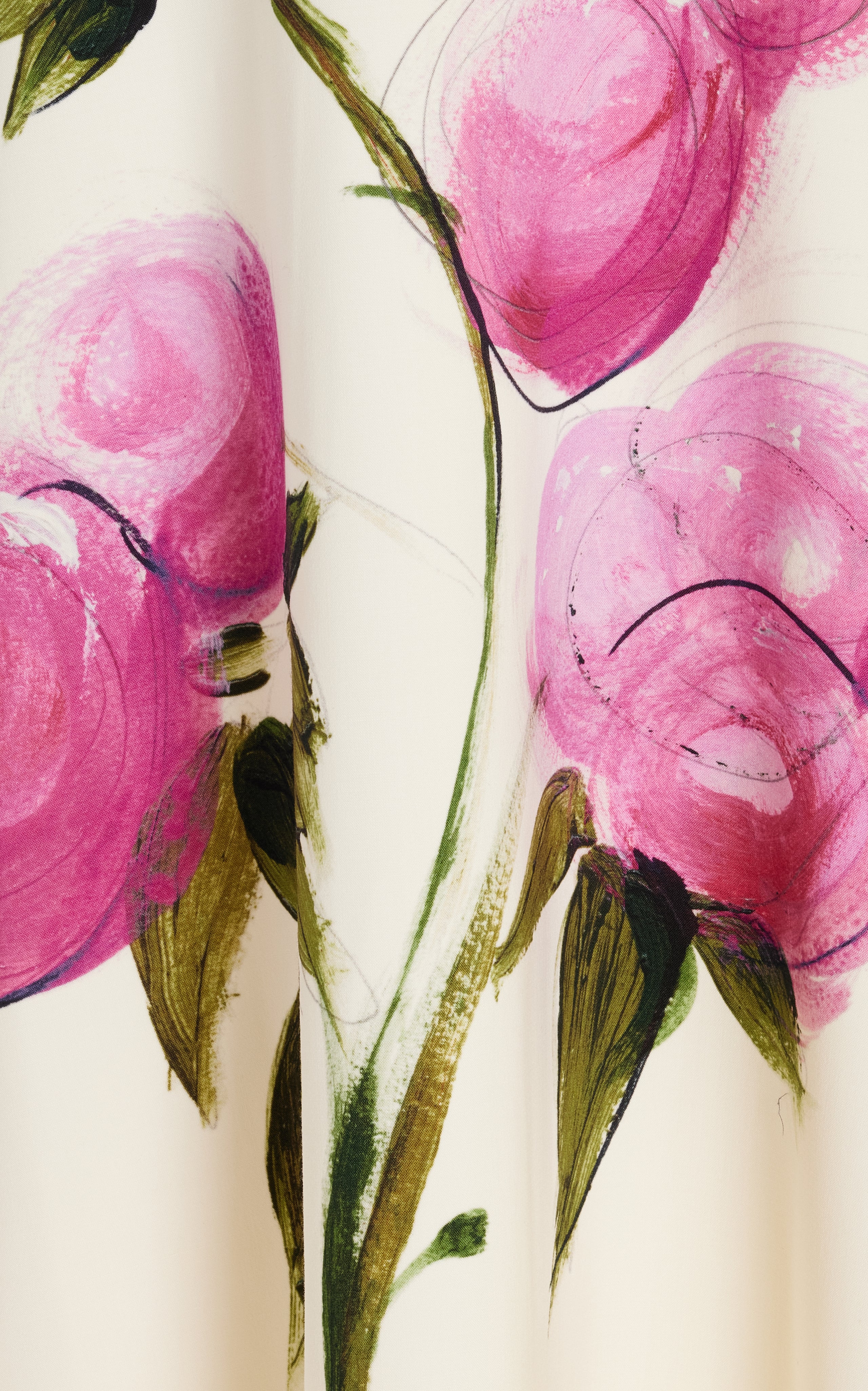 Bandeau Blossom Print Dress	