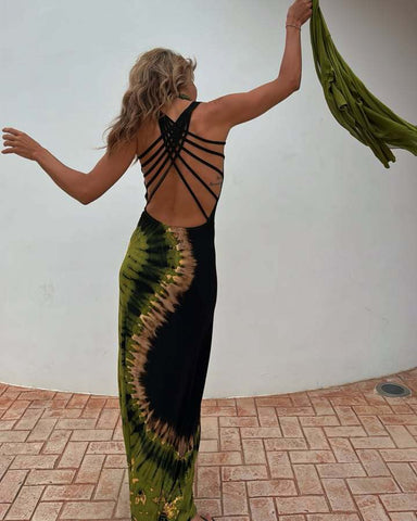 Backless Maxi Dress