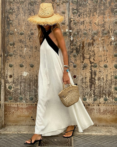 Halter Backless Dress