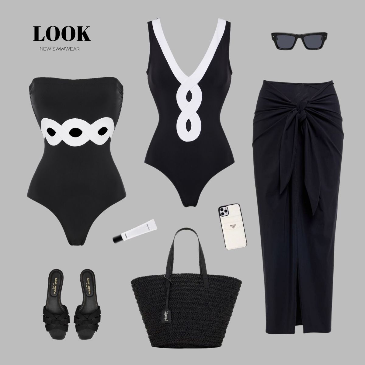 Bandeau Cutout Color Block One Piece purple	
