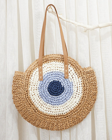 Woven Beach Shoulder Bag
