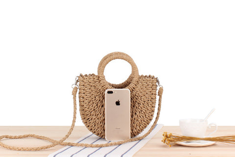 Woven Beach Shoulder Bag