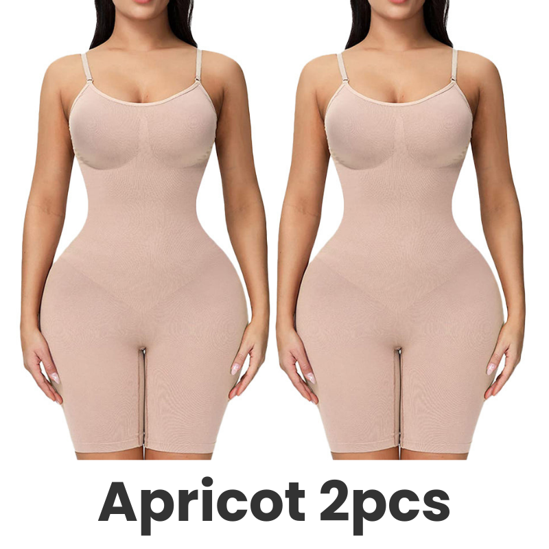 Vibecurve® Seamless Bodysuits Tummy Control Body Shaper (2 pack)	