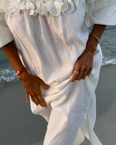 Off Shoulder Puff Sleeve Dress