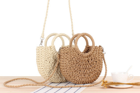 Woven Beach Shoulder Bag