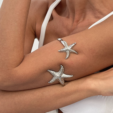 Beach Starfish Open Adjustable Armband Bracelet