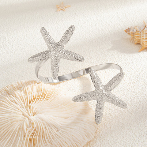Beach Starfish Open Adjustable Armband Bracelet