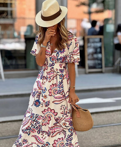Ruffle Vacation Dress